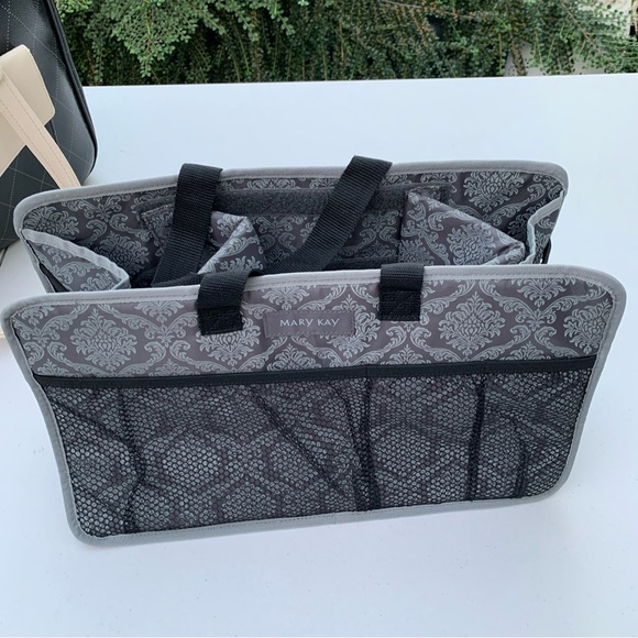 Mary Kay Deluxe Consultant Cosmetic Makeup Caddy Storage Tote Bag Organizer - Picture 3 of 16